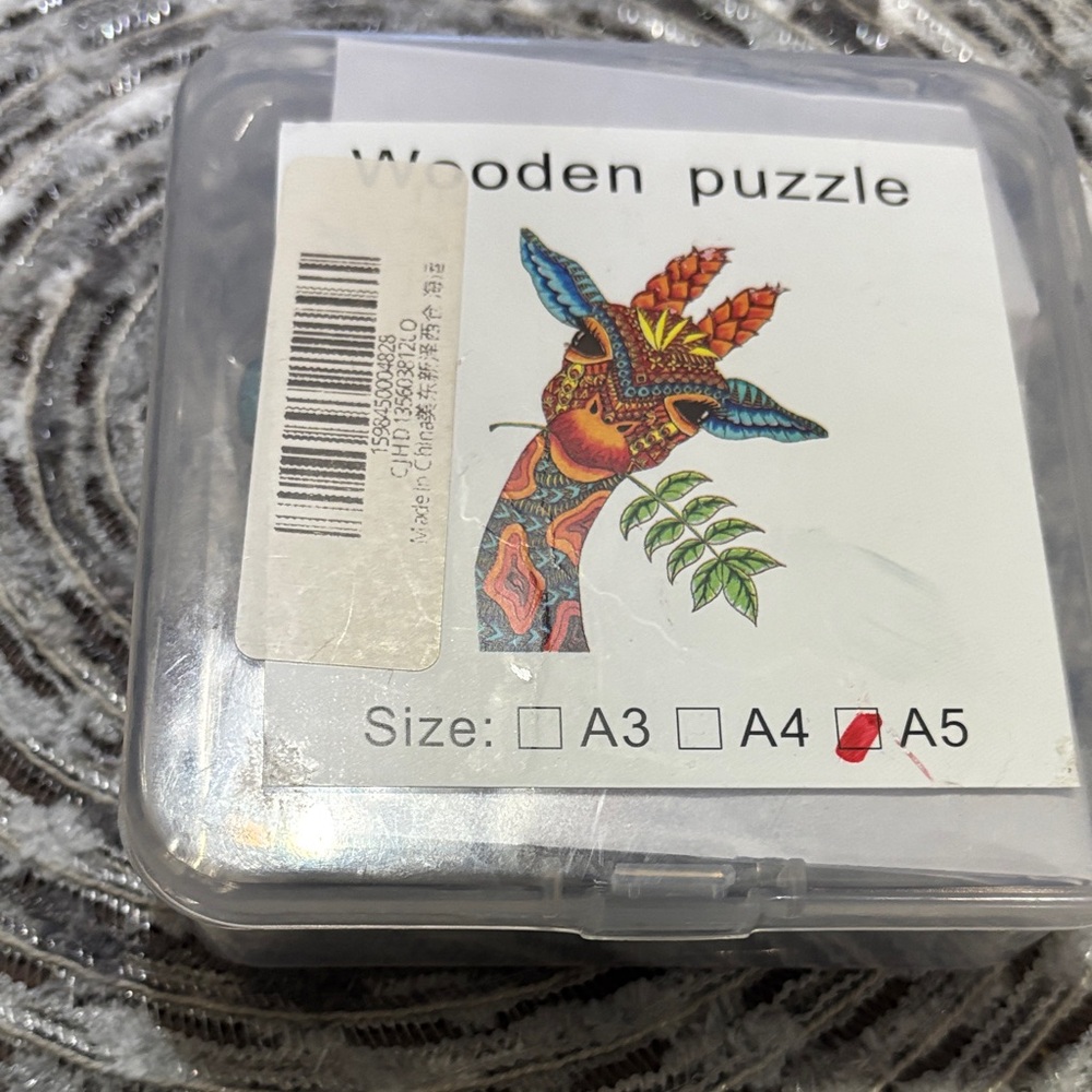 Colorful Animal Wooden Puzzle